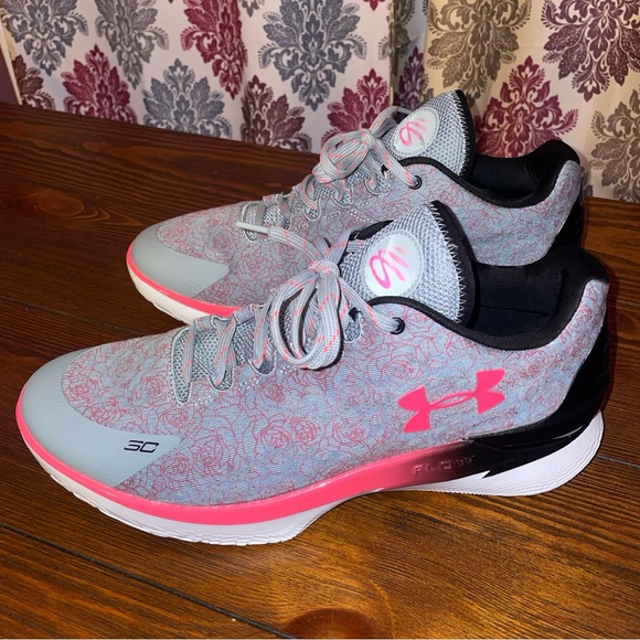 Under Armour Steph Curry 1 Flotro Mothers Day Basketball Shoes Size (11M) - Picture 2 of 7
